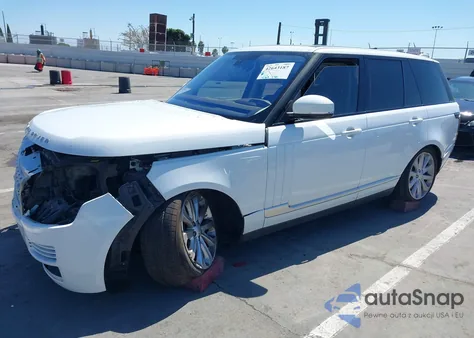 2016 Land Rover Range Rover 3.0L V6 Turbocharged Diesel Hse Td6 из США, поврежденный, VIN SALGS2KF8GA296579